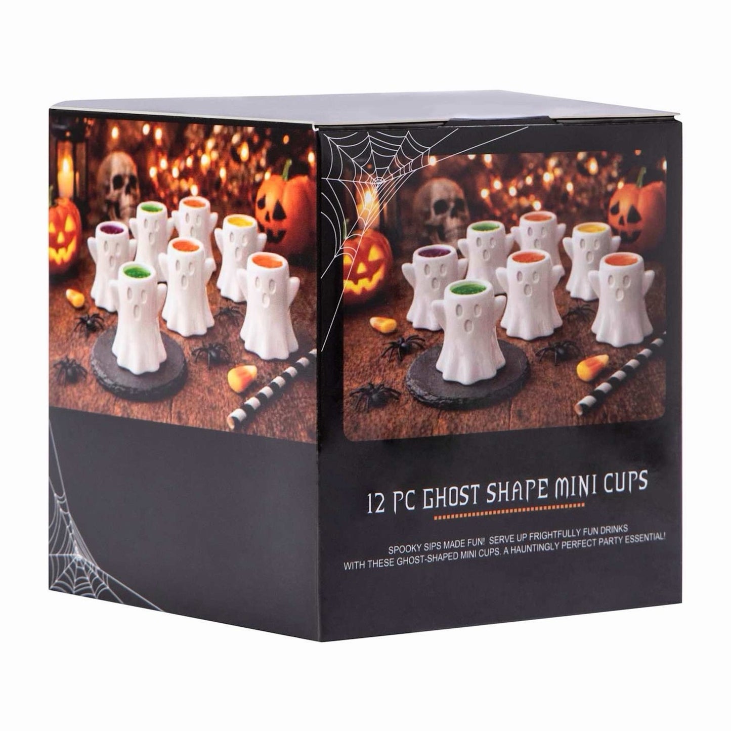 🔥Halloween Ghost Mini Cups 12-Pack BNWT🔥