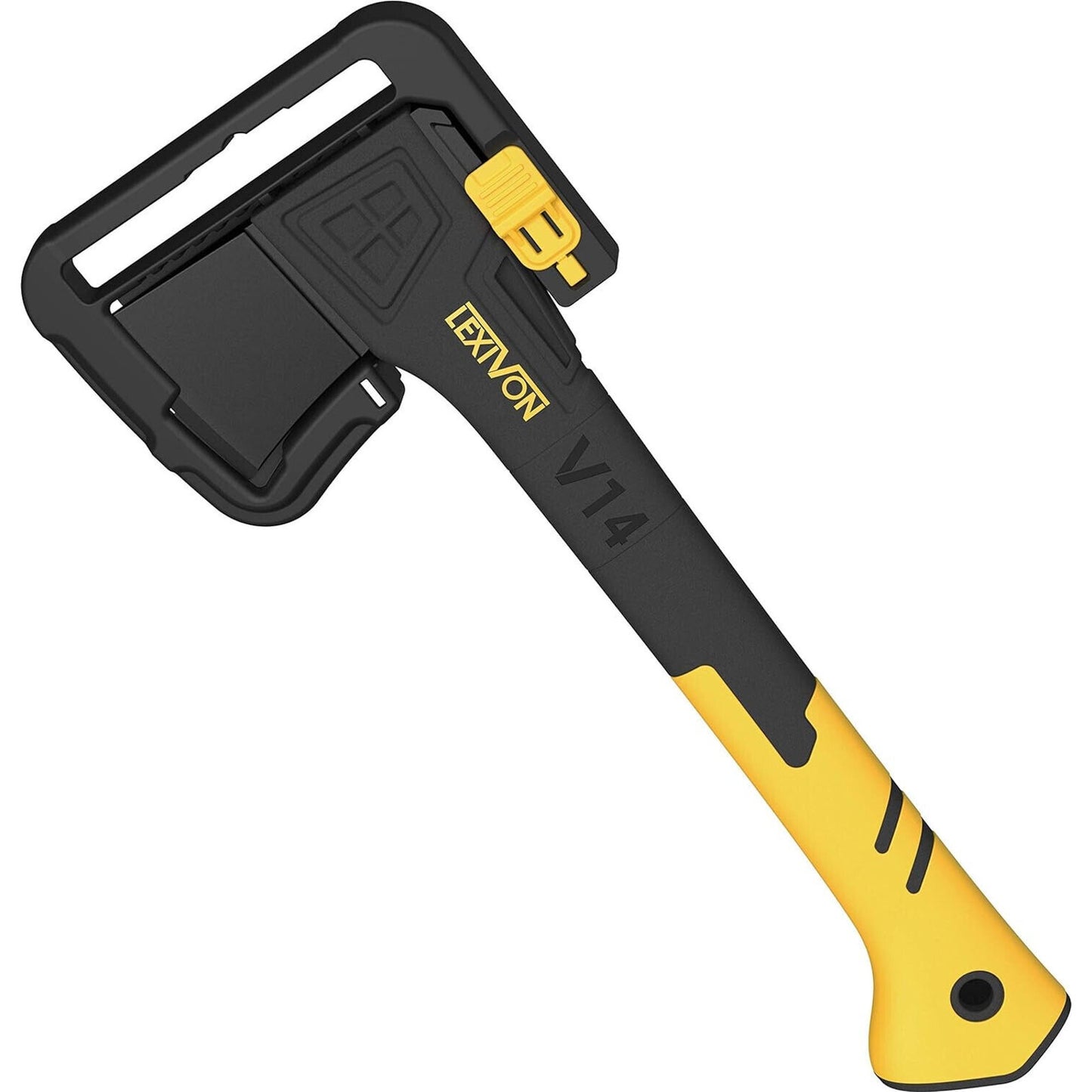 🔥LEXIVON V14 Camping Hatchet 14-Inch Axe | Ergonomic TPR Grip Lightweight 🔥