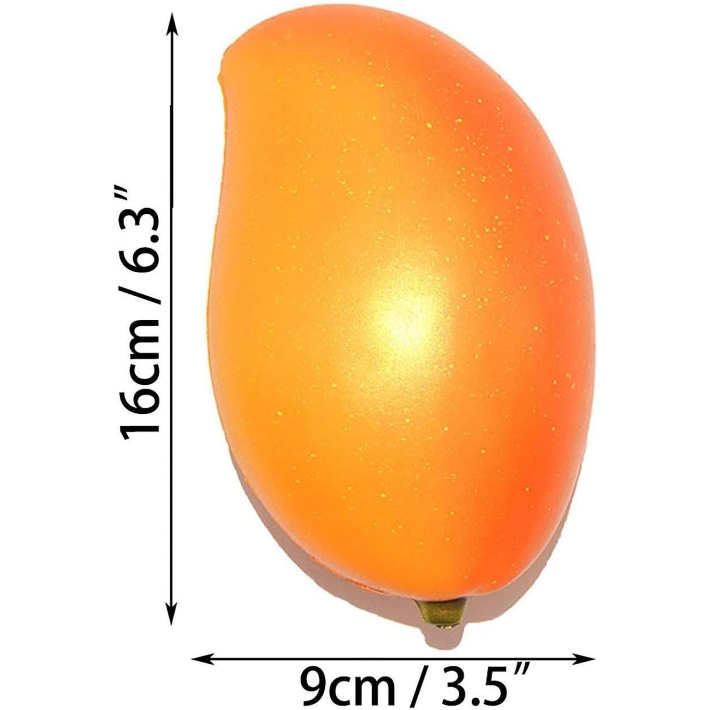 🔥Squishy Gold Mango Colossal Slow Rising Scented Fruit Squishies BNWT🔥