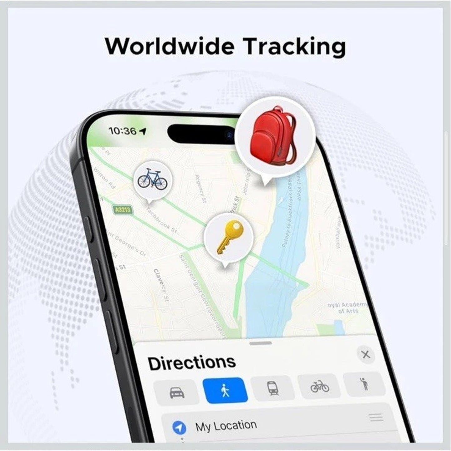 🔥UGREEN FineTrack BT Tracker Tag Smart Finder Apple Devices Compatibility NWT🔥