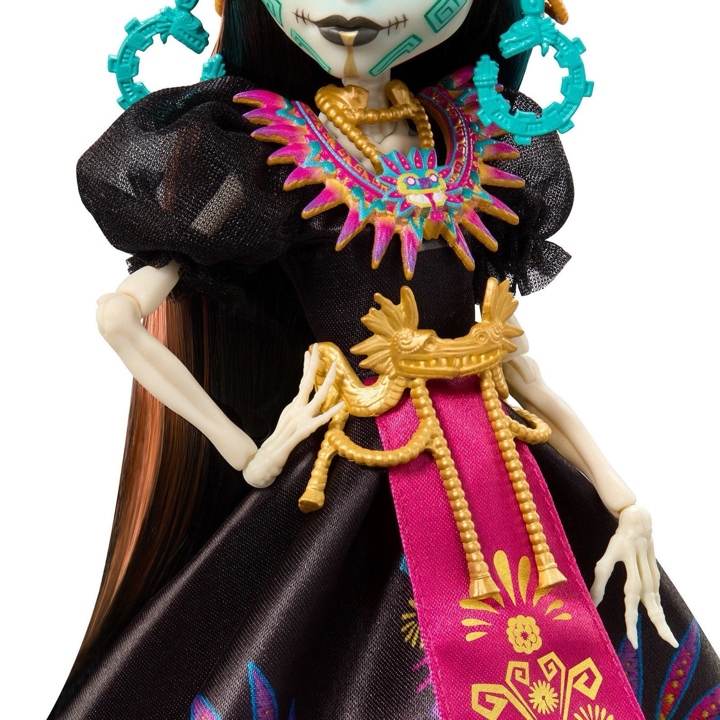 🔥Monster High Doll Skelita Día de Muertos 2025 Calaveras Aztec Headdress BNWT🔥