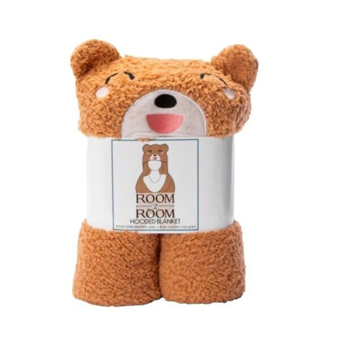 🔥Hooded Plush Bear Blanket 50" x 60" BNWT🔥