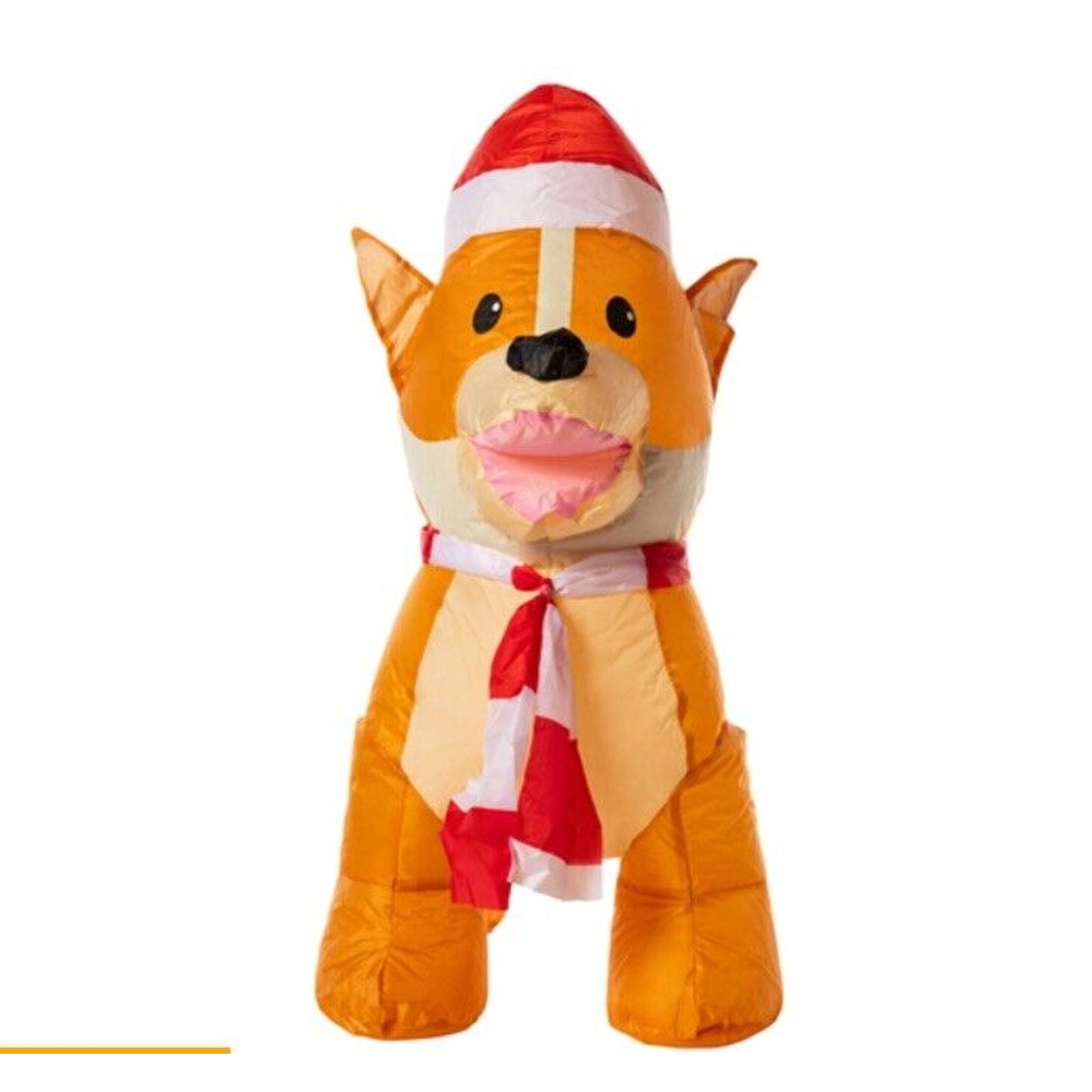 🔥Inflatable Corgi Indoor/Outdoor Christmas Decor BNWT🔥