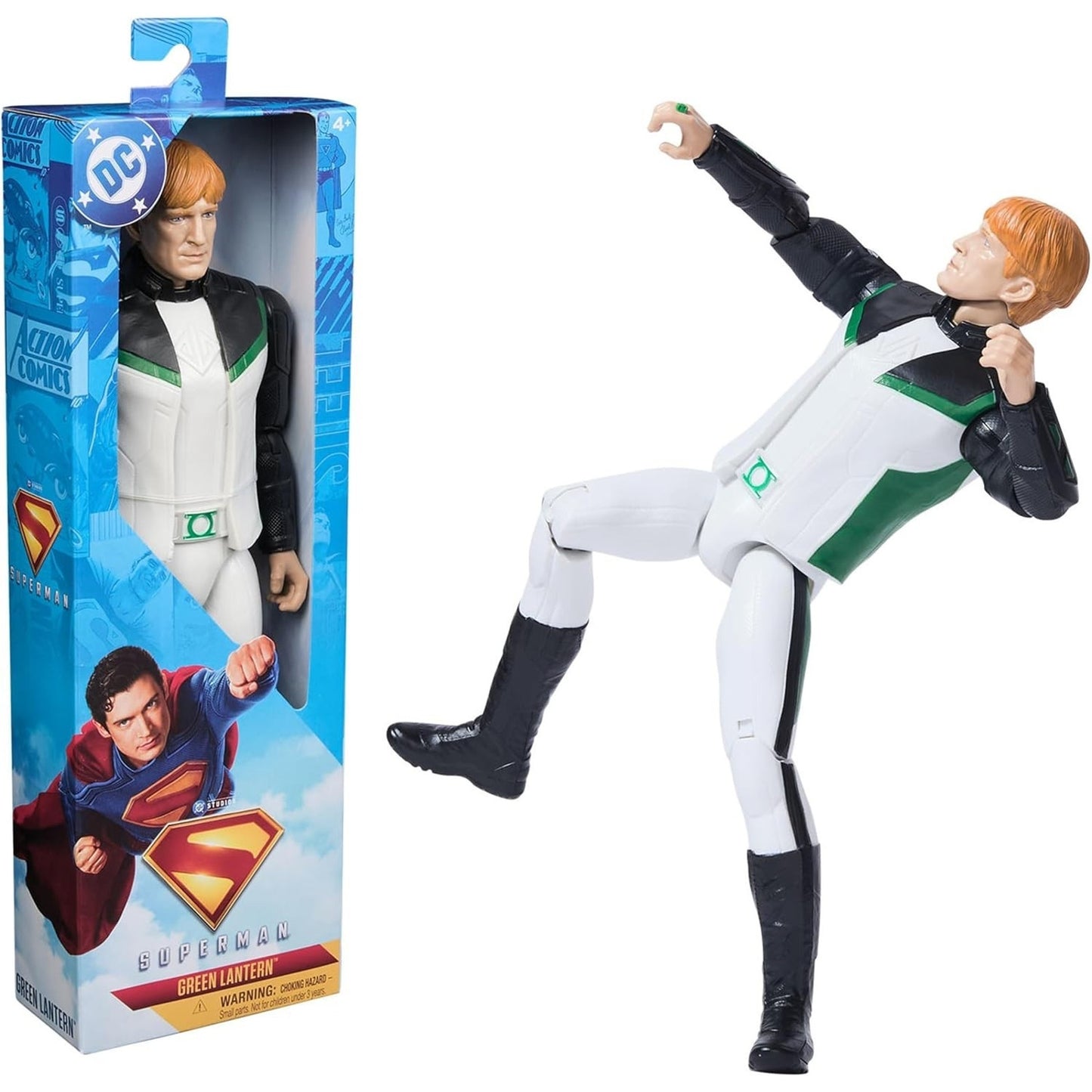 🔥DC Comics Superman Green Lantern, 12-inch Superhero Action Figure BNWT🔥