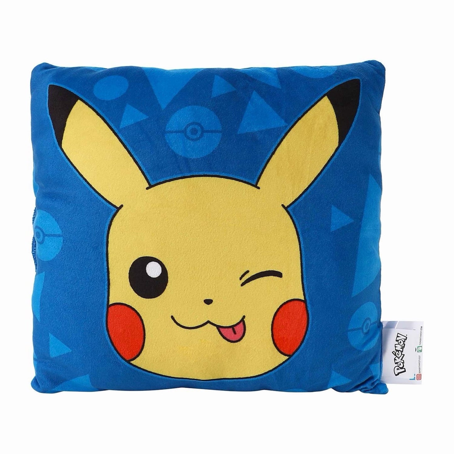 🔥Pokemon Pikachu Throw Pillow My Melody 13"x13" Cloud Pillow BNWT🔥