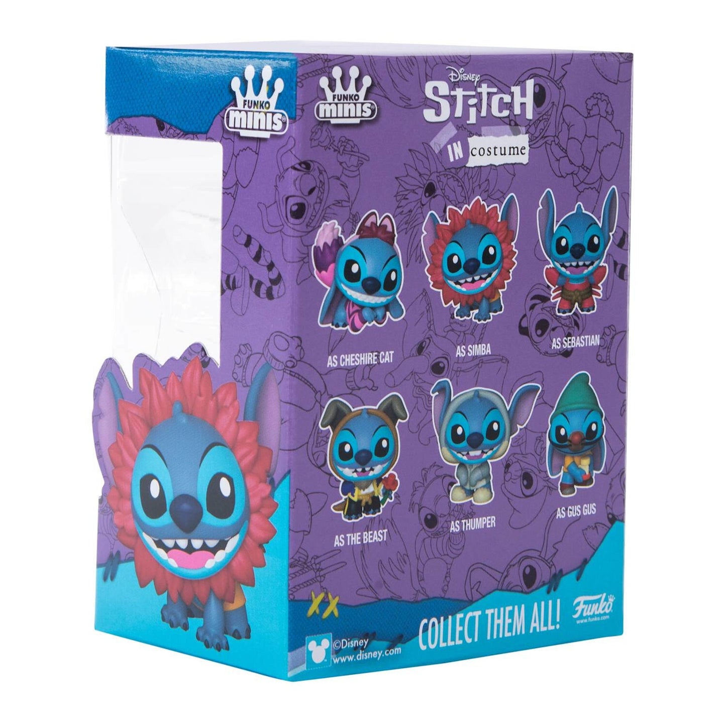 🔥Funko Minis! Stitch in Costume: Stitch as Simba BNWT🔥
