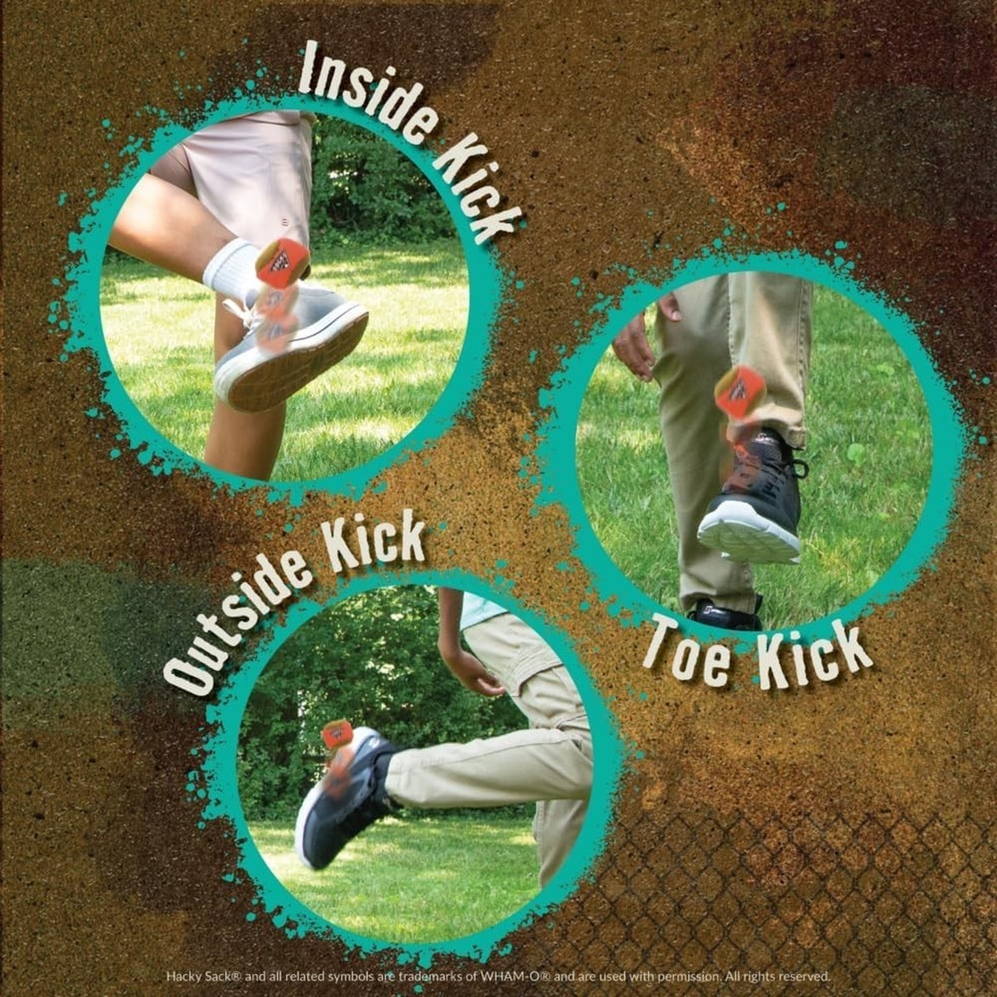 🔥Original Hacky Sack 3 Pack PlayMonster Original Footbag BNWT🔥