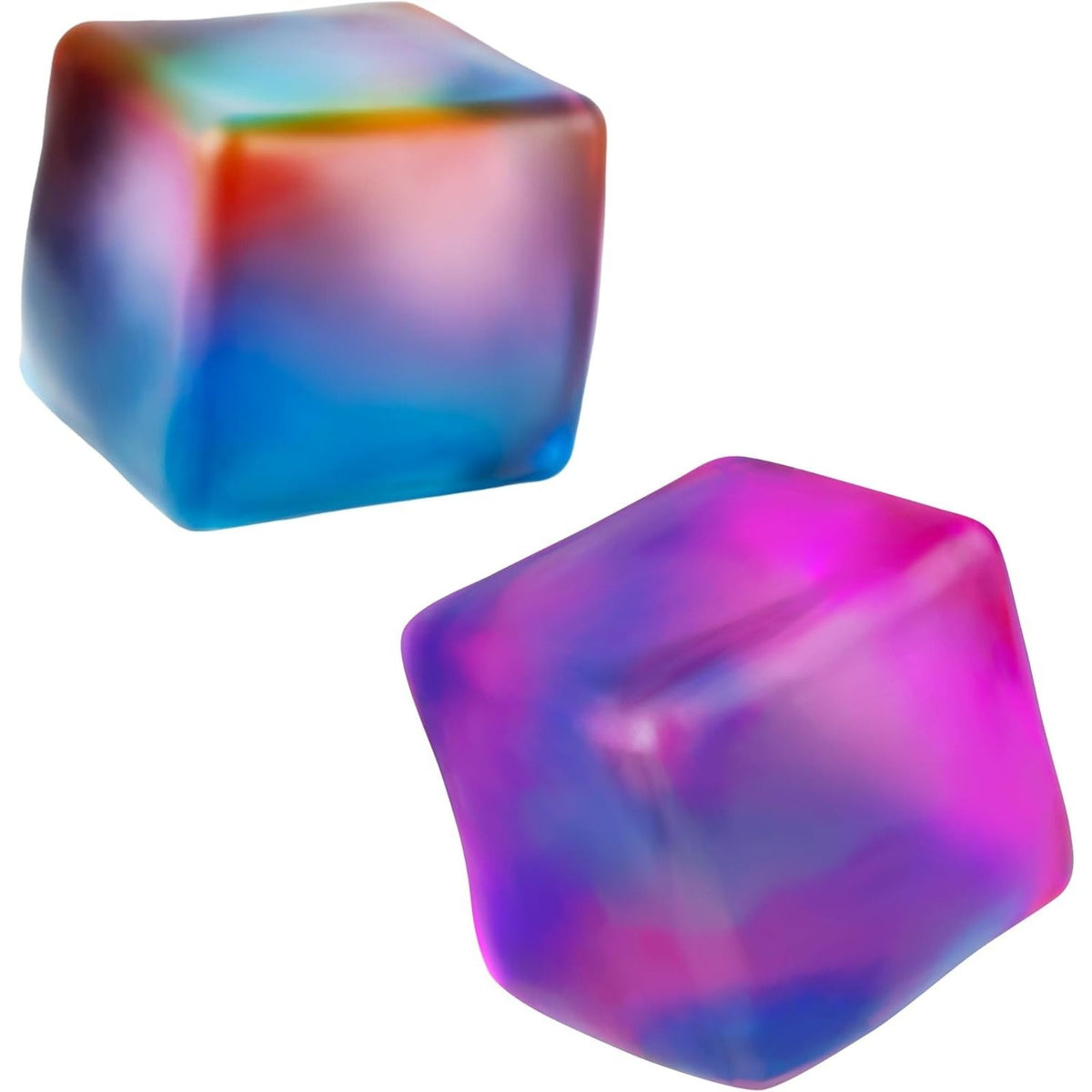 🔥ORB Sugar Swaps Prismatic Cube Squishy Fidget Toy 2 Pack BNWT🔥