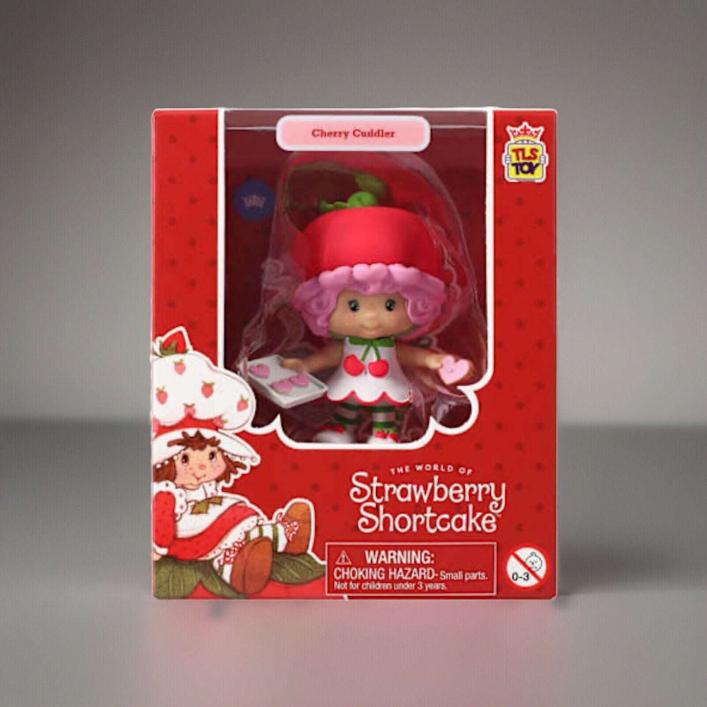 🔥The World Of Strawberry Shortcake Cherry Cuddler Figure CheeBee BNWT💥
