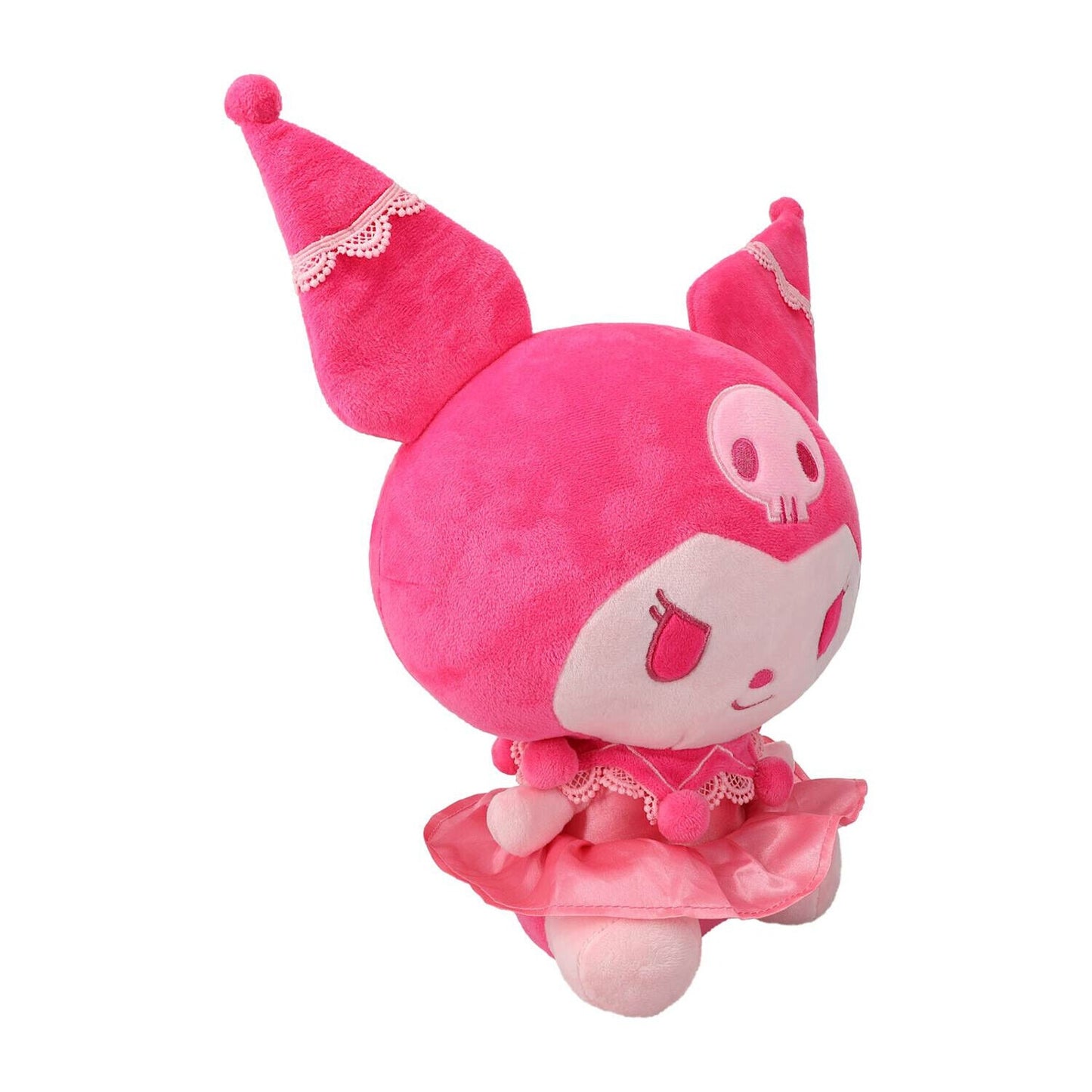 🔥Hello Kitty and Friends - Kuromi 12” Pink Monochrome Plush BNWT💥