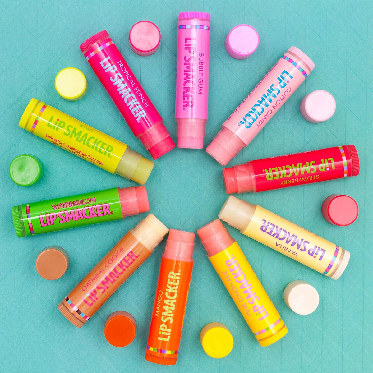 🔥Lip Smacker Original & Best Party Pack - 10 Moisturizing Lip Balms BNWT🔥
