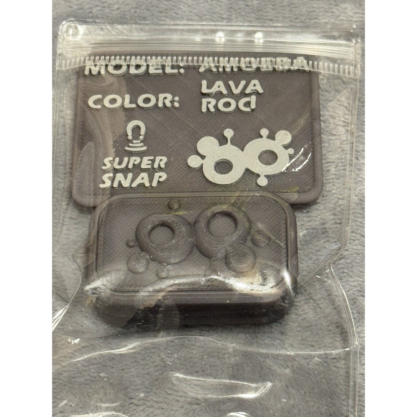 🔥Amoeba Slider Haptic Toy Lava Rock 3 Click Fidget Slider BNWT🔥