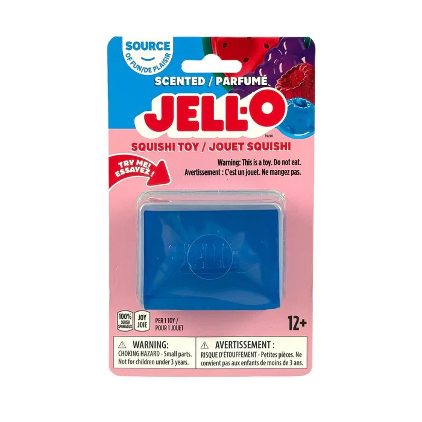 🔥JELL-O Brand Stretchy SQUISHY TOY Fidget Squeeze Red Viral TIKTOK BNWT🔥