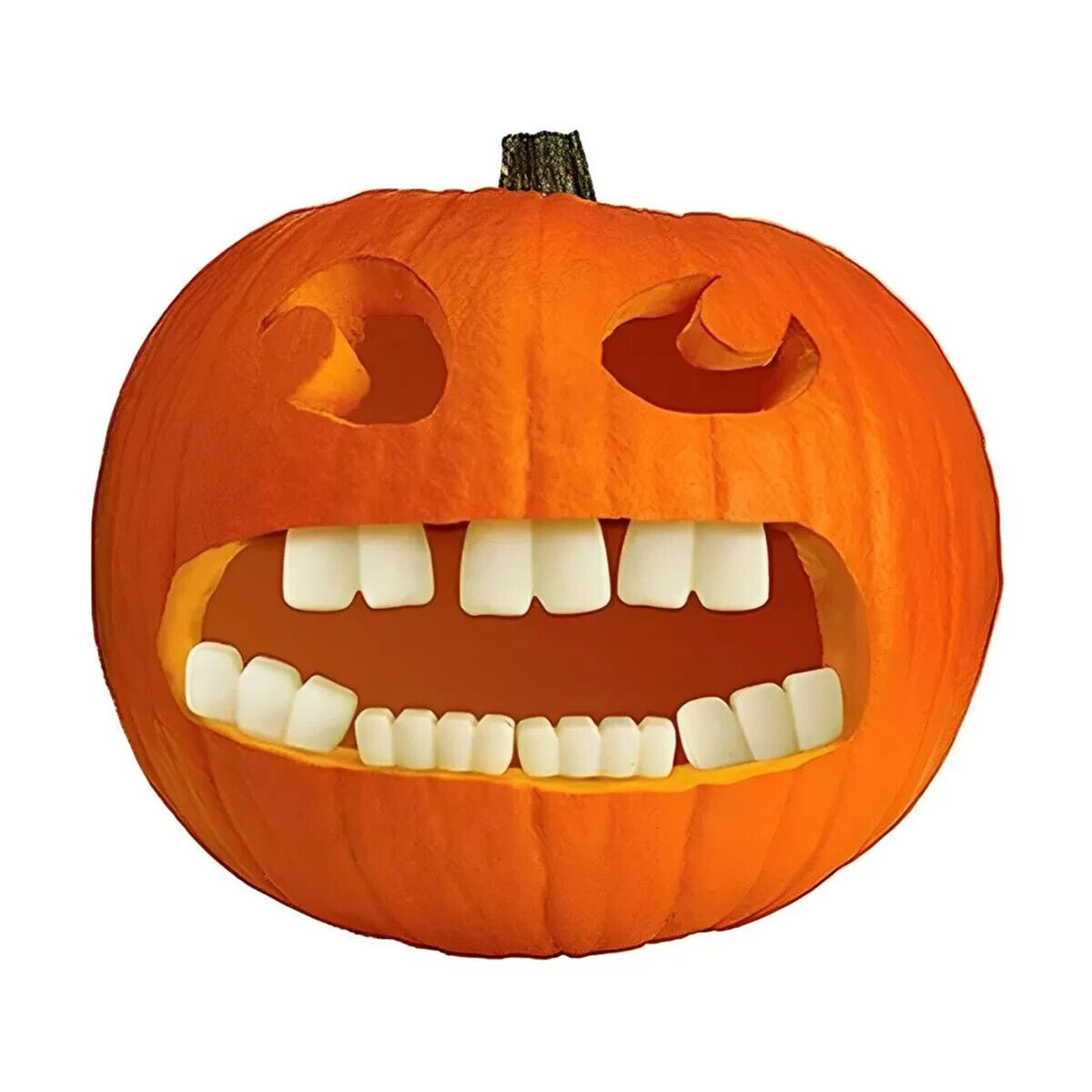 🔥Fun World Glow in the Dark Pumpkin Teeth Decorating Kit BNWT🔥