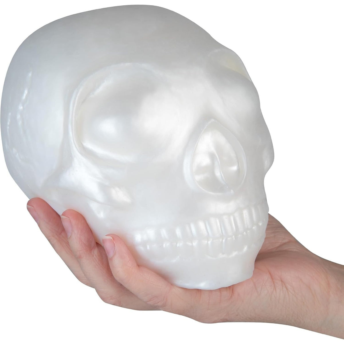 🔥ORB Easy Sqweezy Jumbo Skull Squishy Toy Stretch Squish Squeeze BNWT🔥