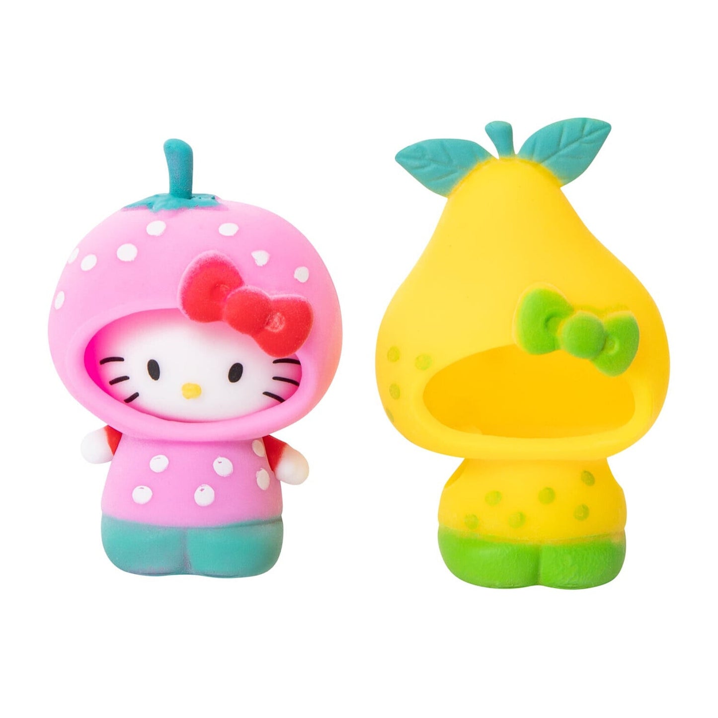 🔥Hello Kitty Dress Up Squishy Set Strawberry/Pear BNWT🔥