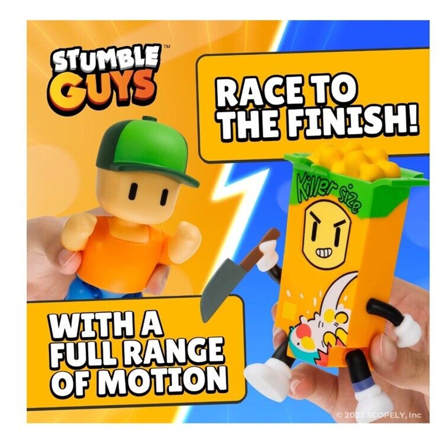 🔥Stumble Guys CEREAL KILLER 4.5” Action Figure In Window Box 2024 BNIB🔥