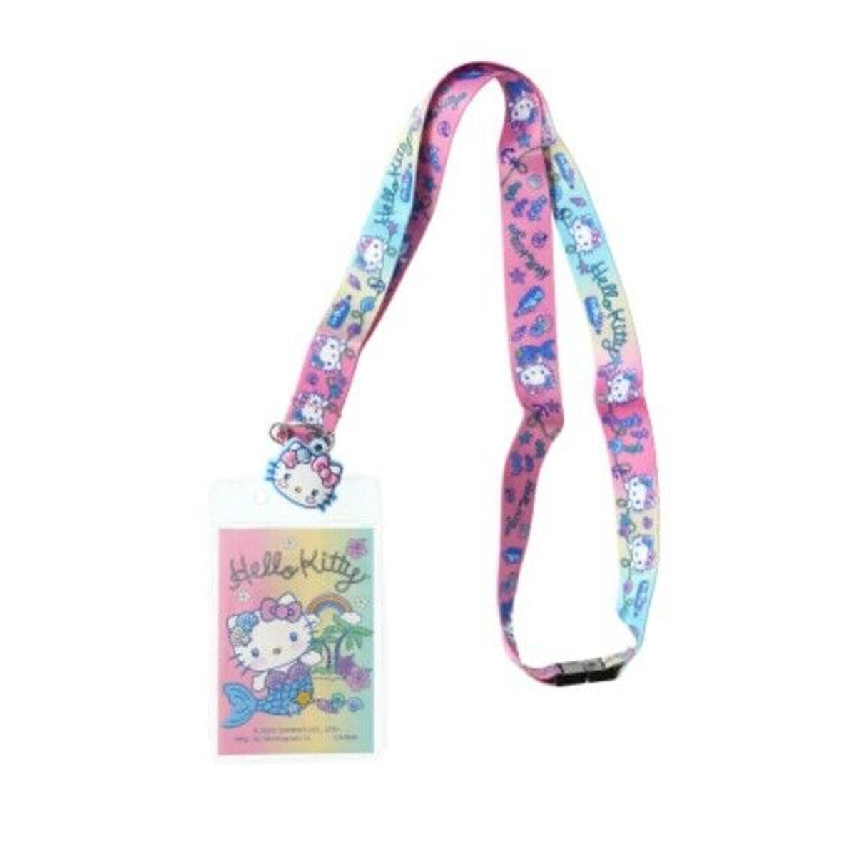 🔥Hello Kitty Mermaid Lanyard With I.D. Cover BNWT🔥