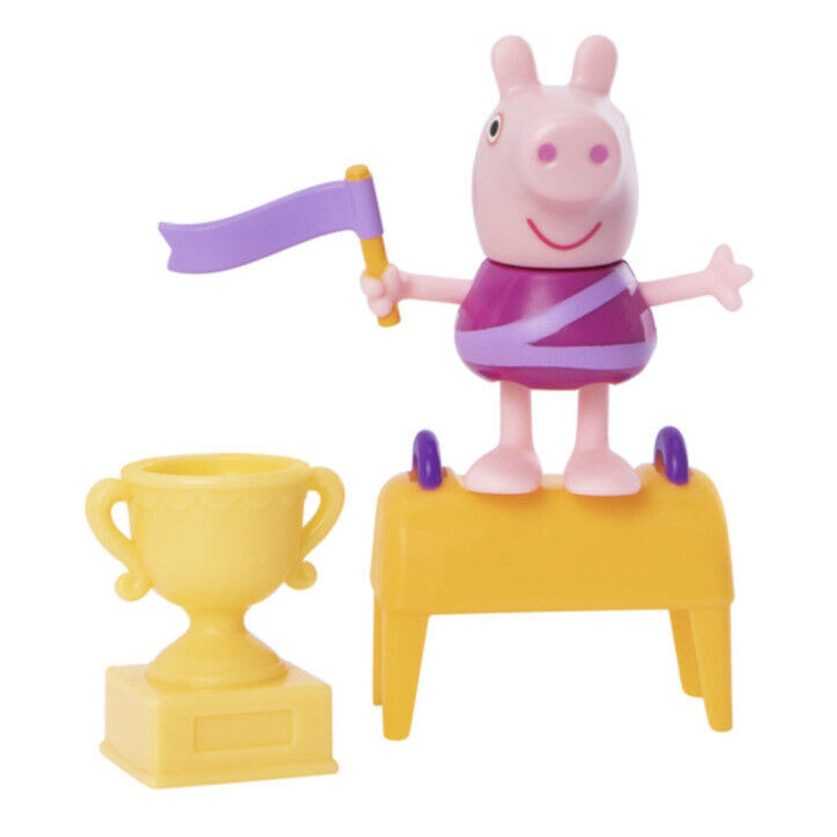 🔥Peppa Pig- Peppa The Gymnast Toy Figure And Accessories Play Set BNIB🔥