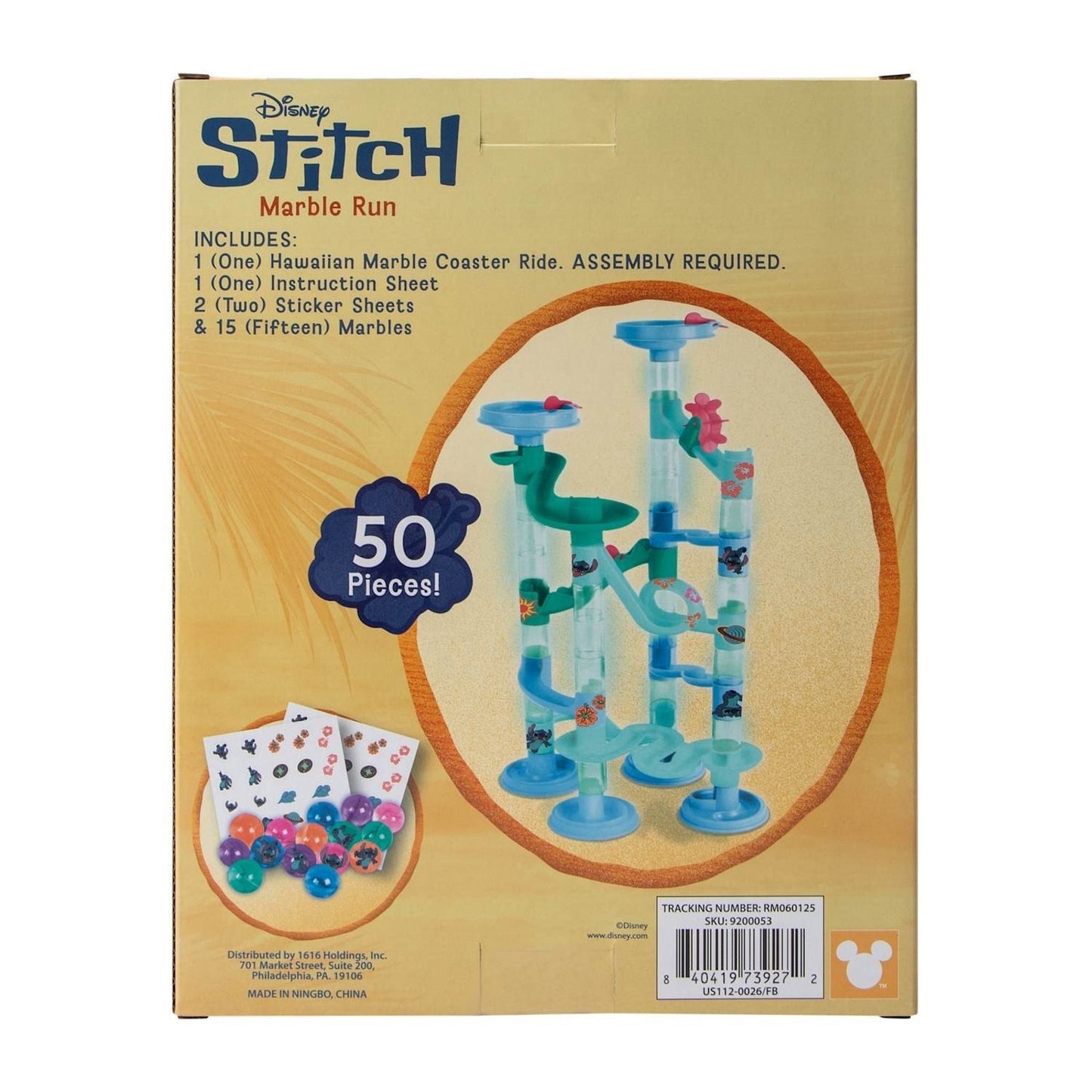 🔥Disney Stitch Marble Run Set BNWT🔥