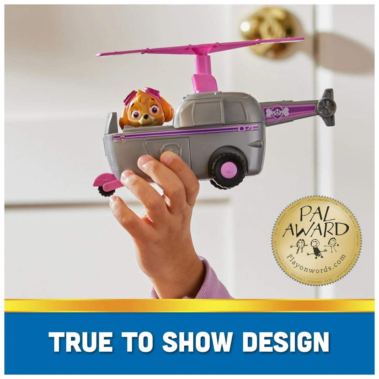 🔥Paw Patrol Skye’s Helicopter Vehicle with Collectible Figure BNWT💥