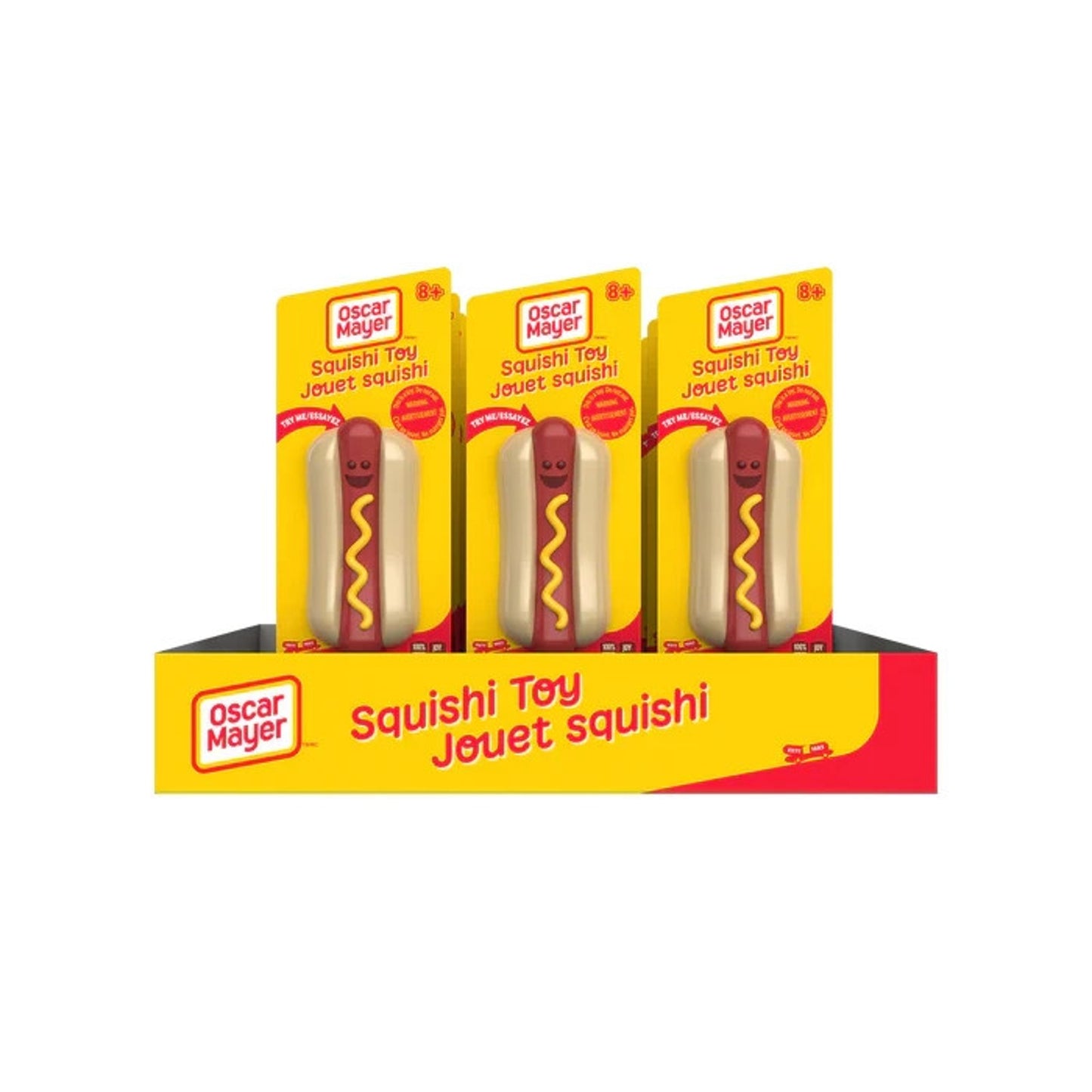 🔥Rare Oscar Mayer Hot Dog Squishi Toy Funny Viral Tik Tok Toy BNWT🔥