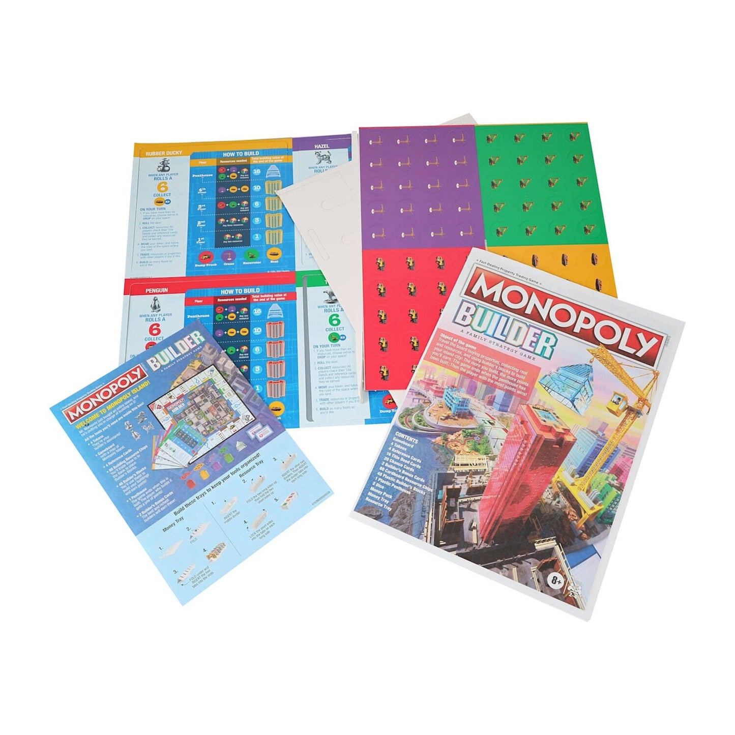 🔥Monopoly Builder Board Game Strategy Game Family Game BNWT💥