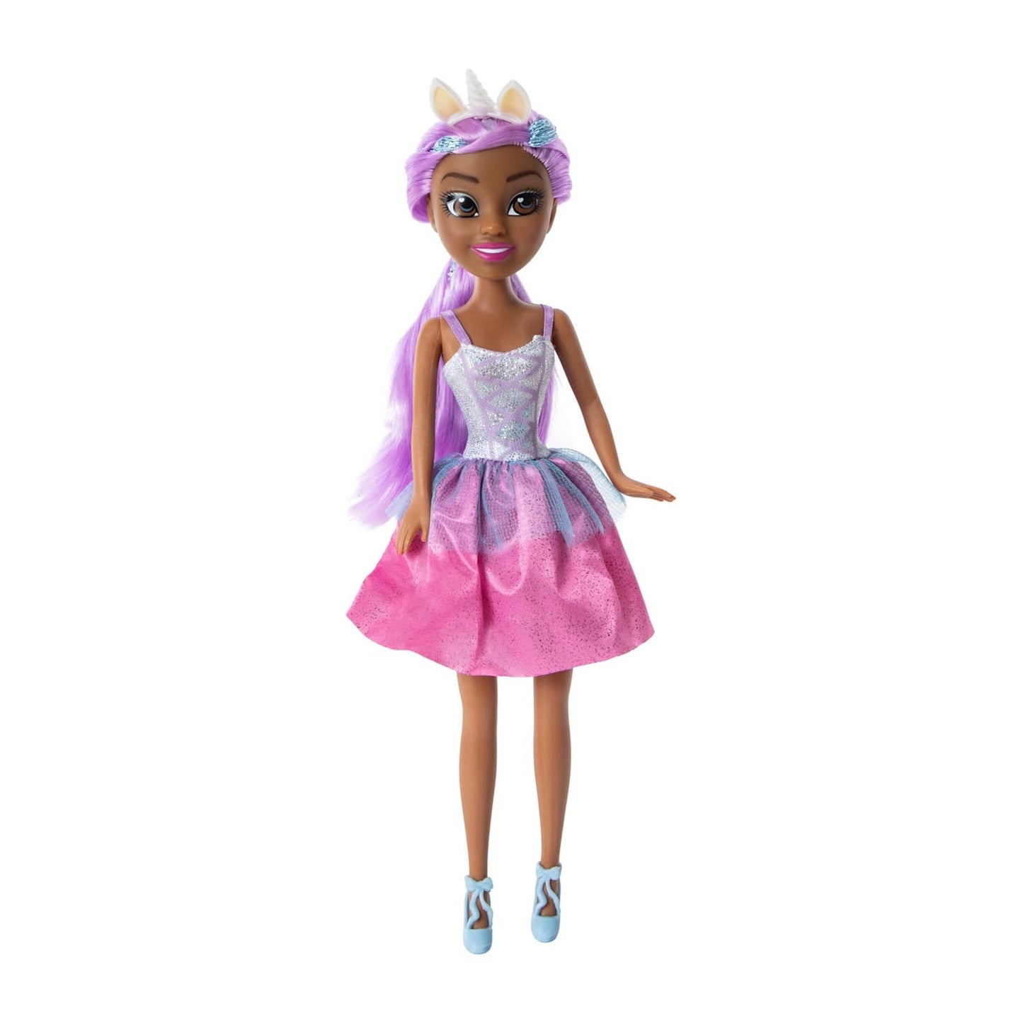 🔥Zuru Sparkle Unicorn Princess 11.5" Girlz Doll Purple Hair BNWT🔥