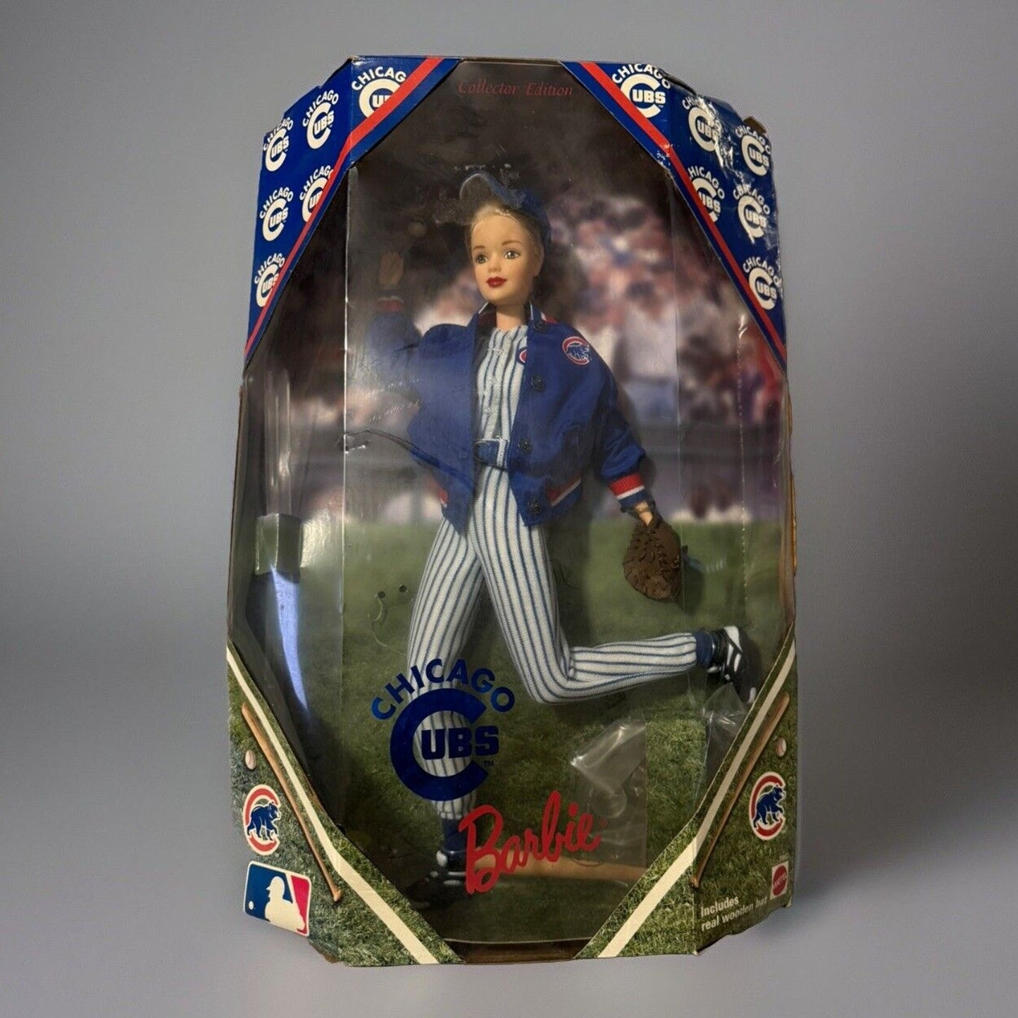 🔥Barbie Chicago Cubs Doll Barbie Collectibles Mattel 1999 BNWT💥