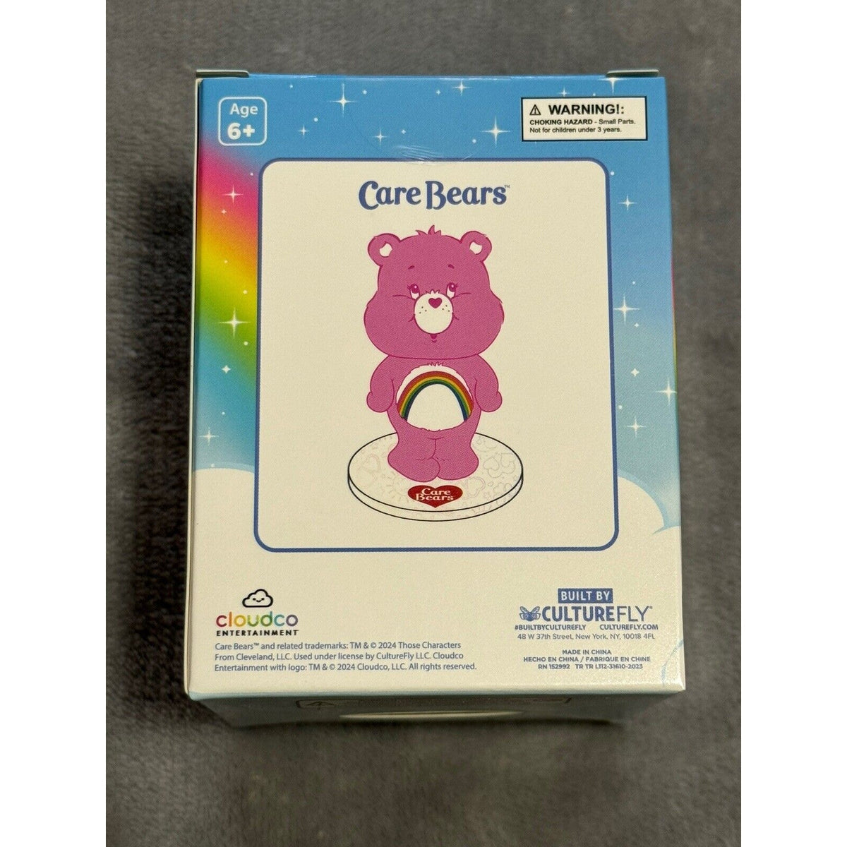 🔥Care Bears - Cheer Bear Mini Bobble Head Figure Culturefly Cloudco BNWT🔥
