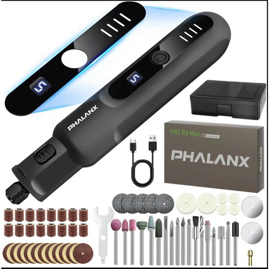 🔥Rotary Tool - 3.7V Cordless Rotary Tool Kit LED Ring Work Light 2.0Ah Li-Ion🔥