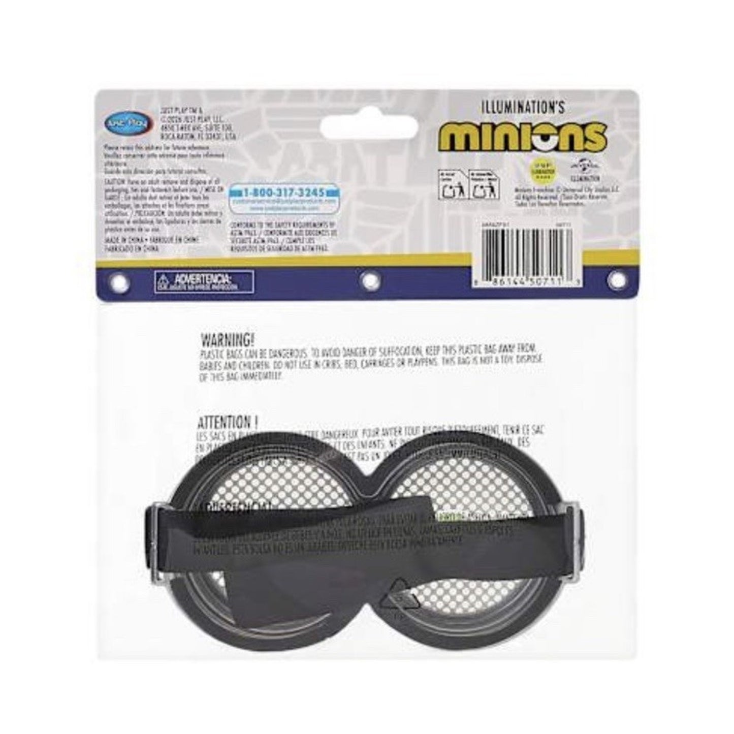 🔥Illuminiation's Minions Bob Minion Goggles BNWT🔥