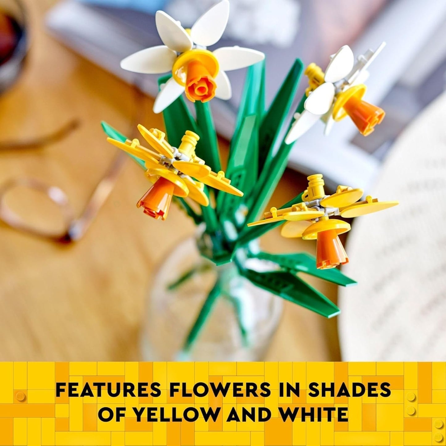 🔥LEGO Daffodils - Building Toy for Kids Artificial BNWT🔥