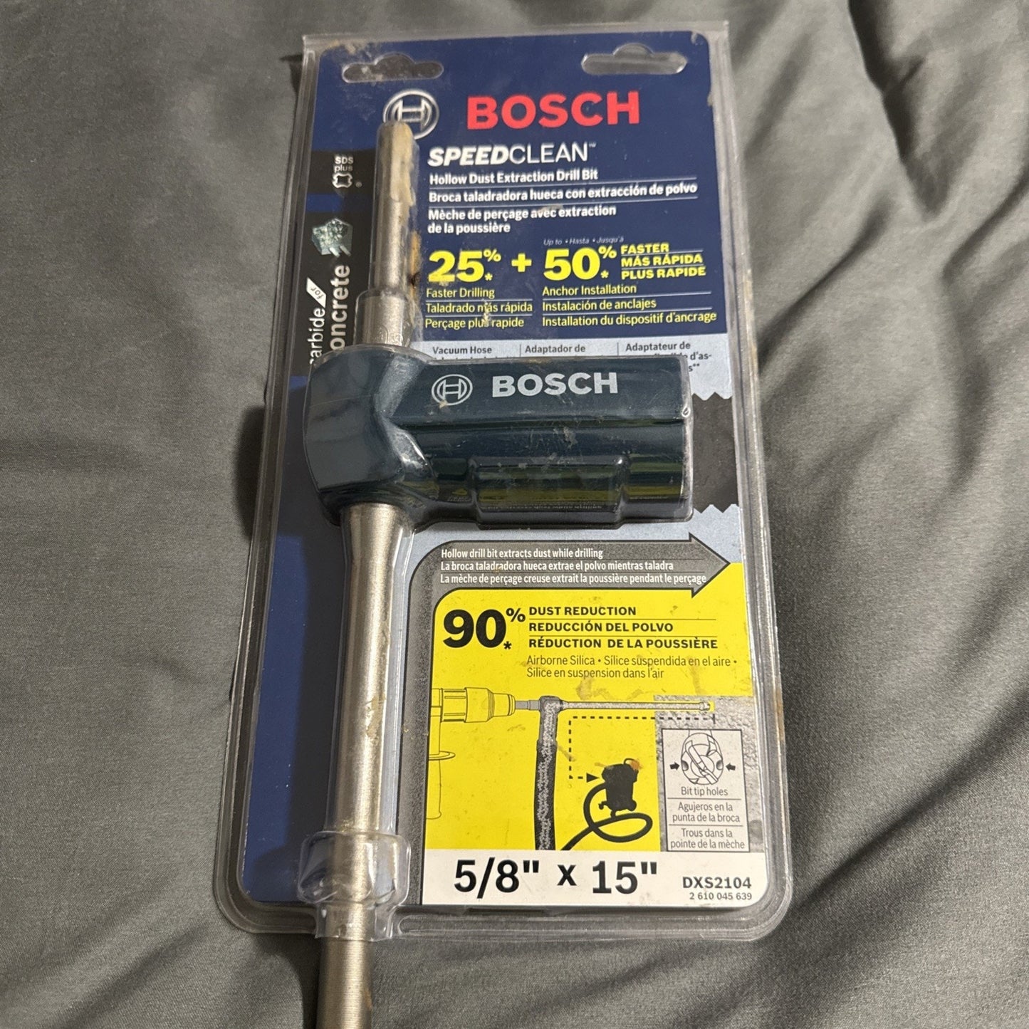 🔥BOSCH DXS2104 Hammer Masonry Drill Bit 5/8in Carbide BNWT🔥