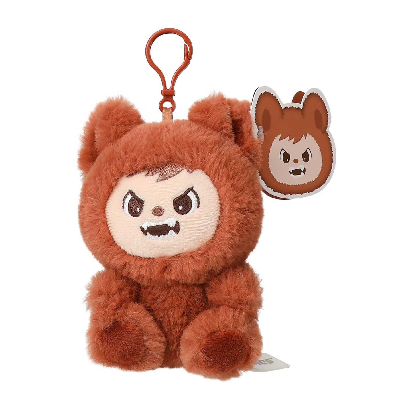 🔥LaBabies Halloween Plush Monster Clip Brown BNWT🔥