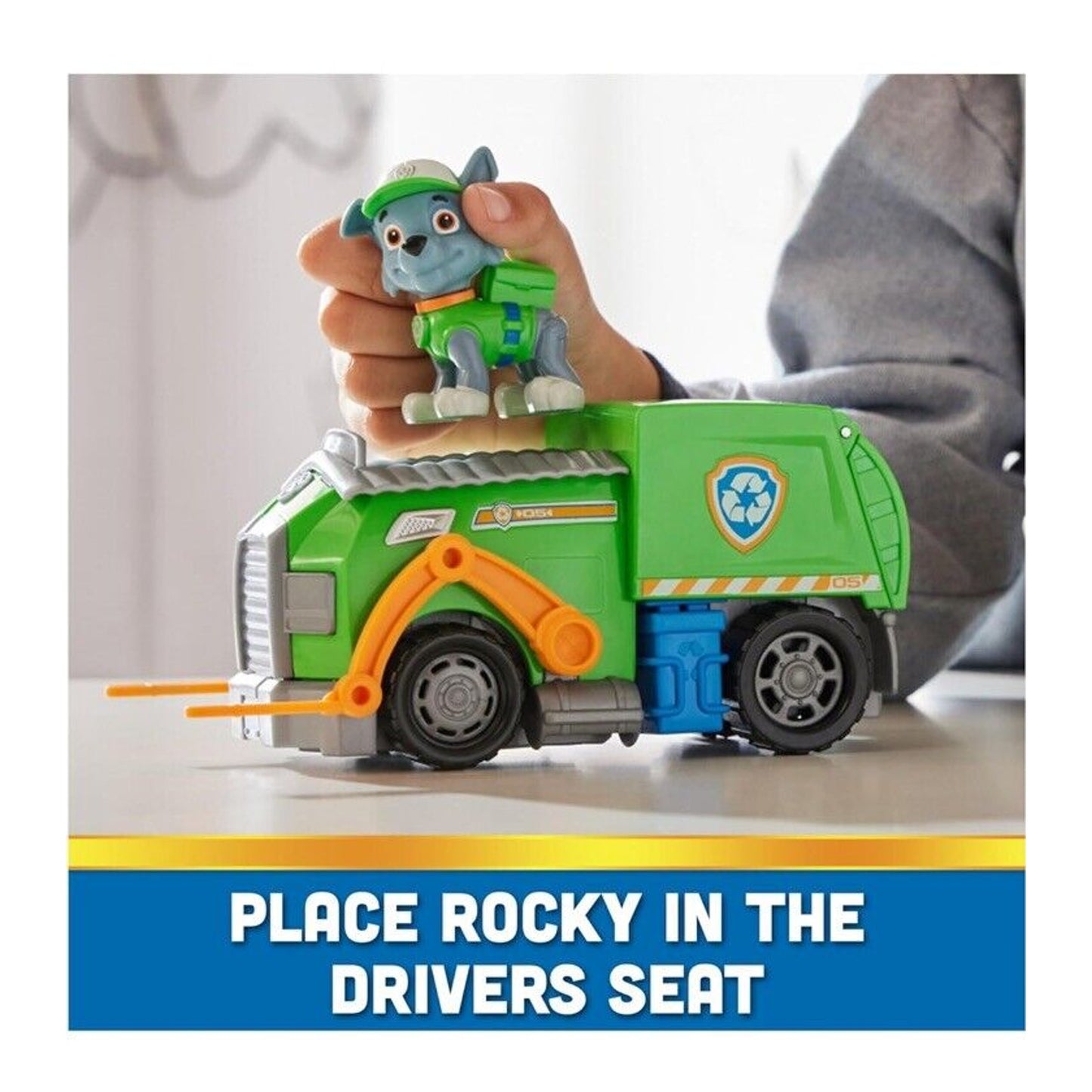 🔥Paw Patrol, Rocky’s Recycle Truck Vehicle with Collectible Figure BNWT💥