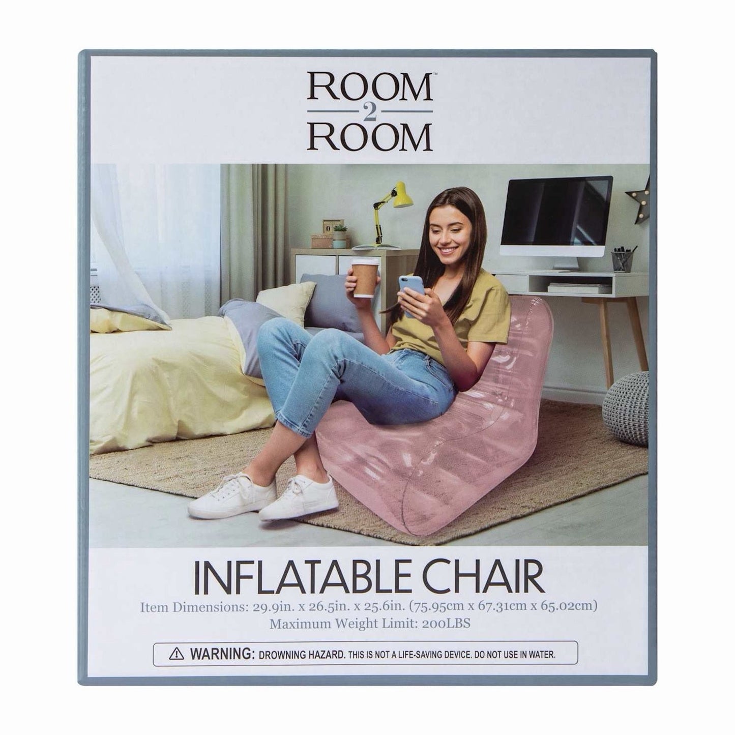 🔥Inflatable Chair Pink Super Cute BNWT🔥
