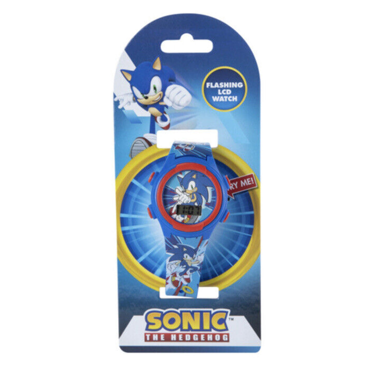 🔥Sonic The Hedgehog Flashing LCD Watch BNWT🔥