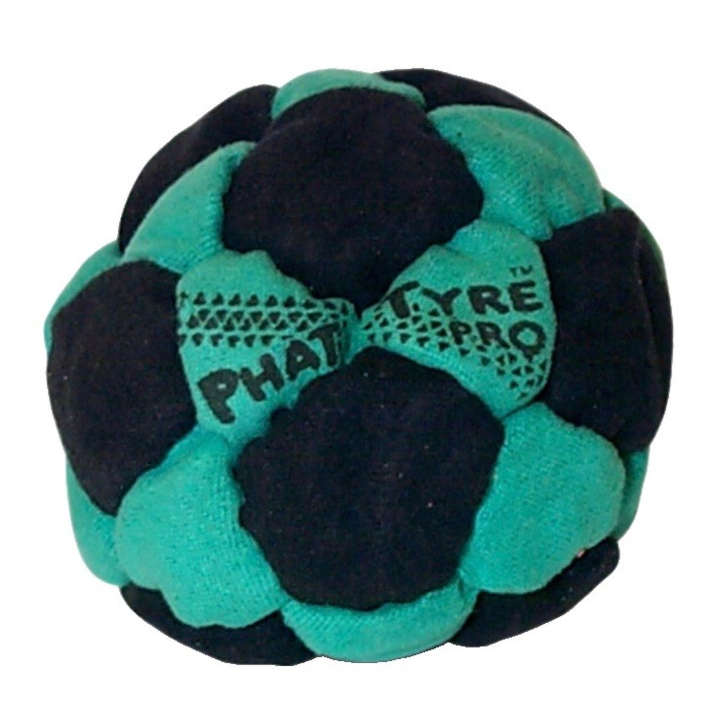🔥World Footbag Phat Tyre Pro Footbag Hacky Sack BLACK/GREEN BNWT🔥