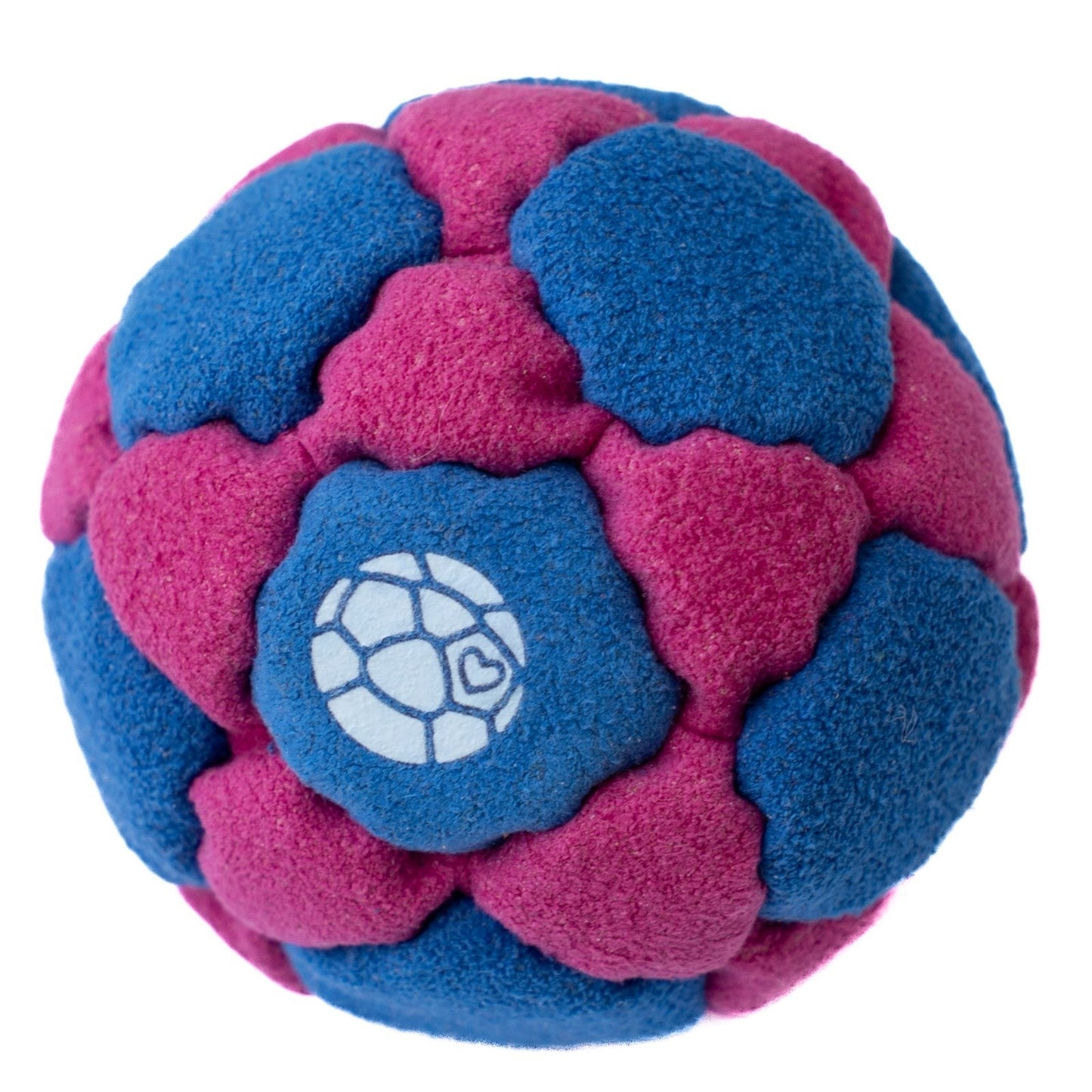 🔥Haniabag Odyssey 32 Panel Footbag Hacky Sack PINK/BLUE BNWT🔥