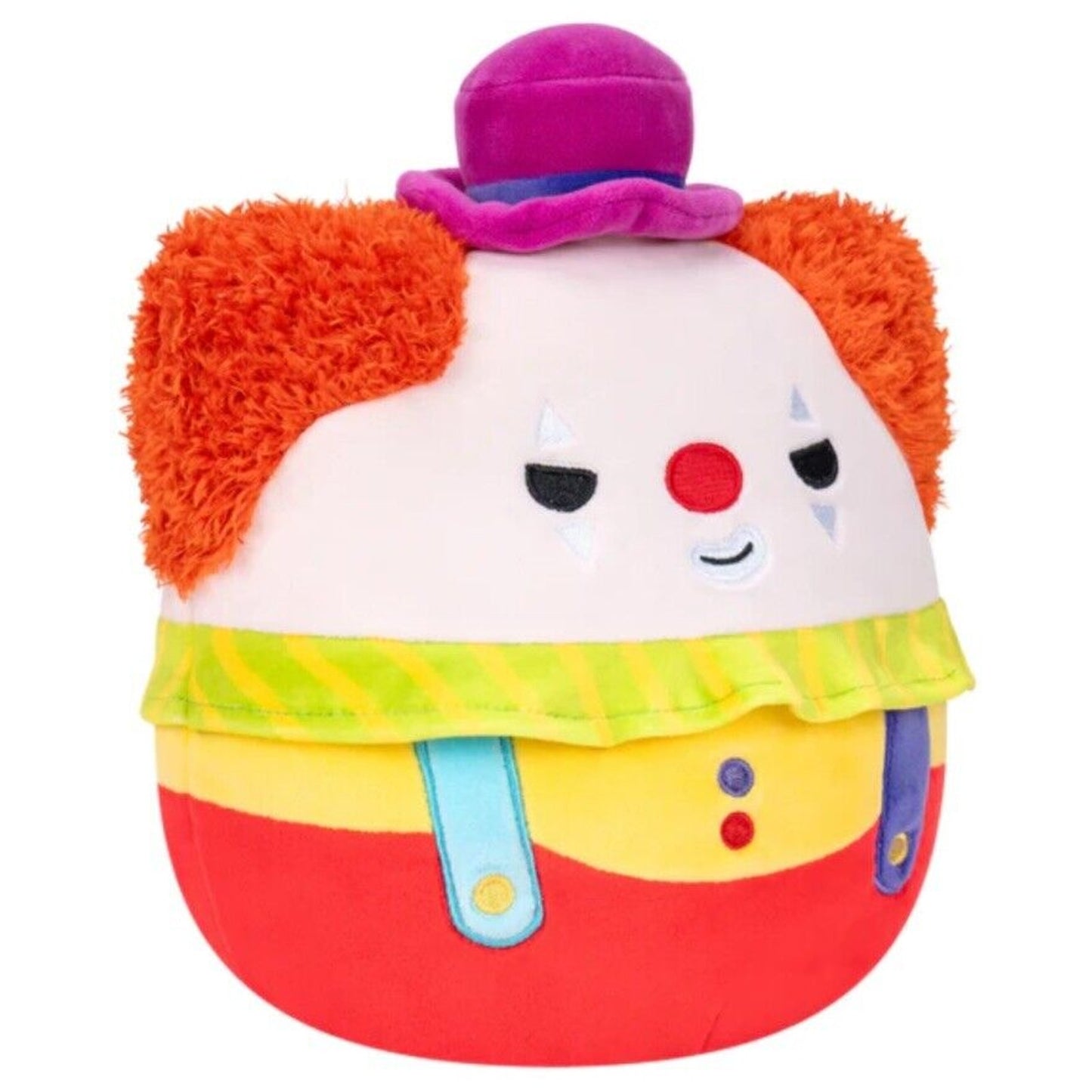🔥Squishmallow 8” Bimbi The Clown Official Kellytoy Plush HTF BNWT🔥