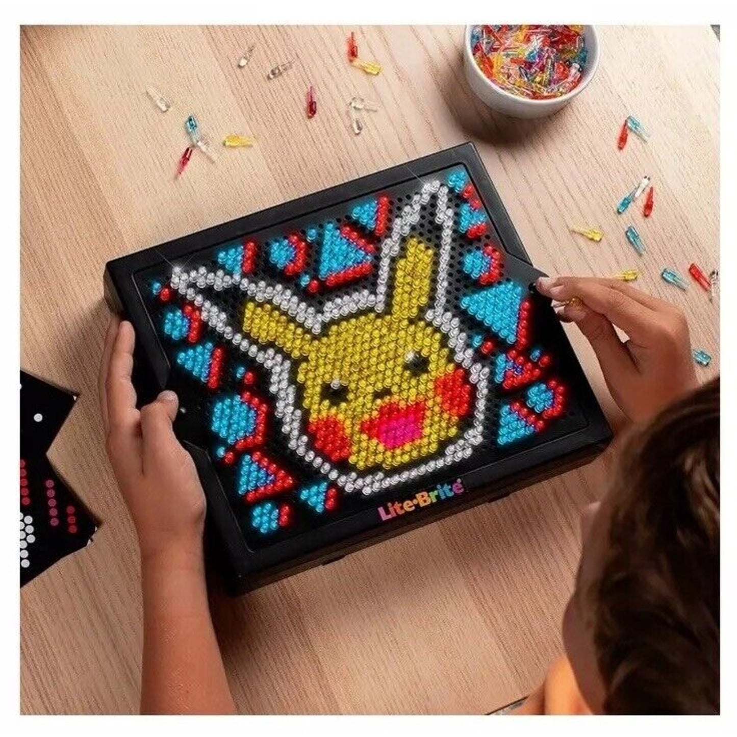 🔥Lite-Brite Super Bright HD Pokemon Edition Multicolor BNWT🔥